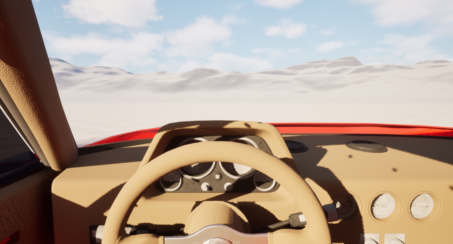 drivable legendary sport car ue5 interior